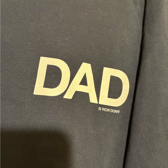 Ron Dorff x Neil Patrick Harris ORGANIC COTTON SWEATSHIRT DAD in NAVY Sz M - Picture 4 of 9